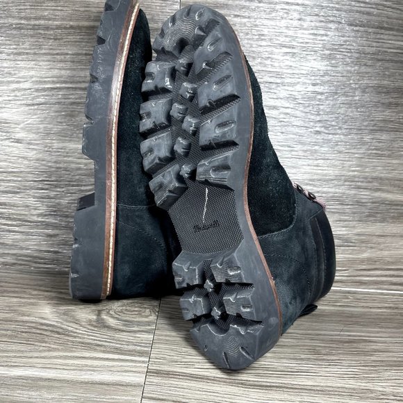 Madewell Women's Black Enzo Hiking Boots Shoe Size 7 - Picture 4 of 10